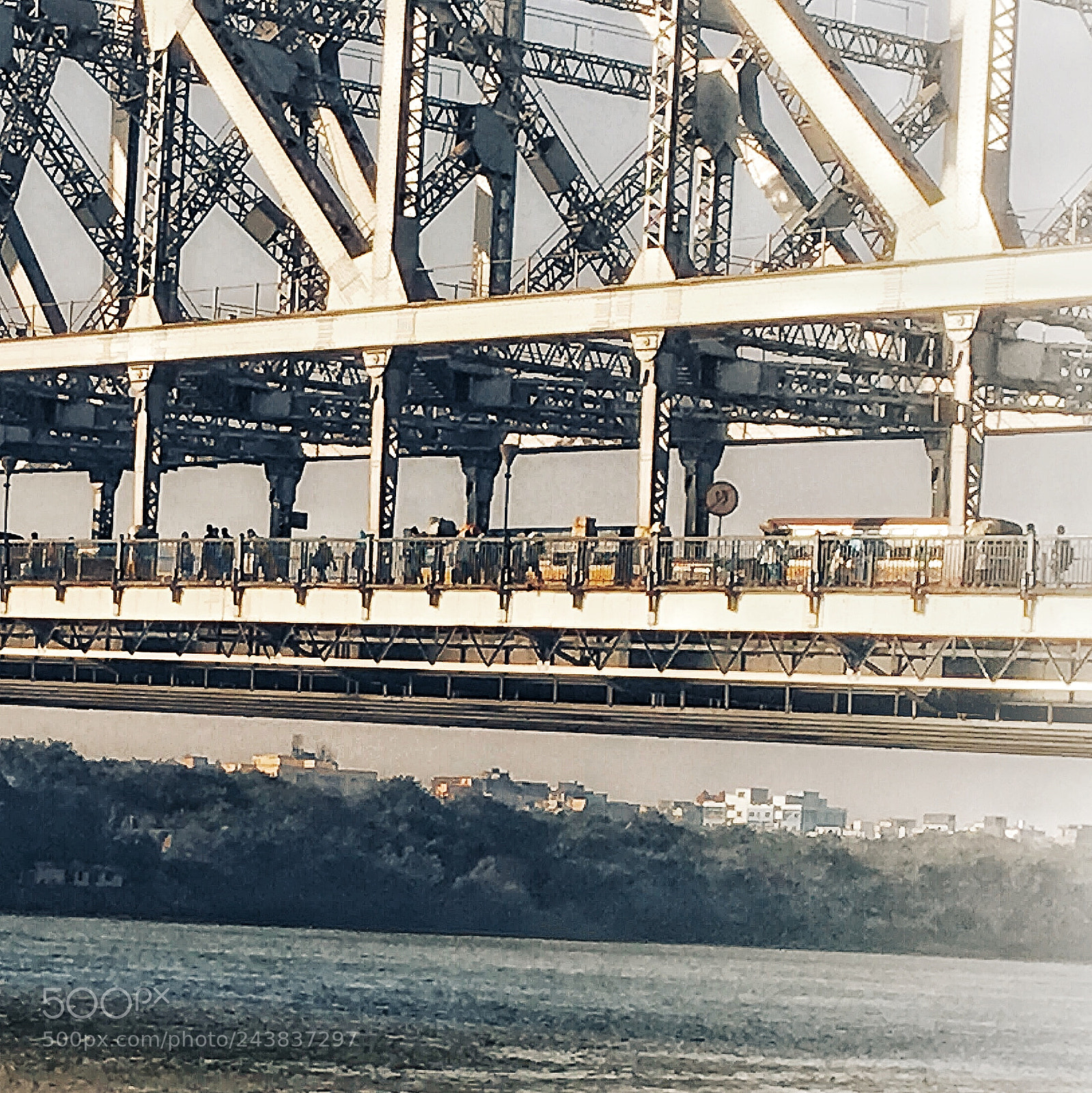 Apple iPhone 6s sample photo. Bridge across the river photography