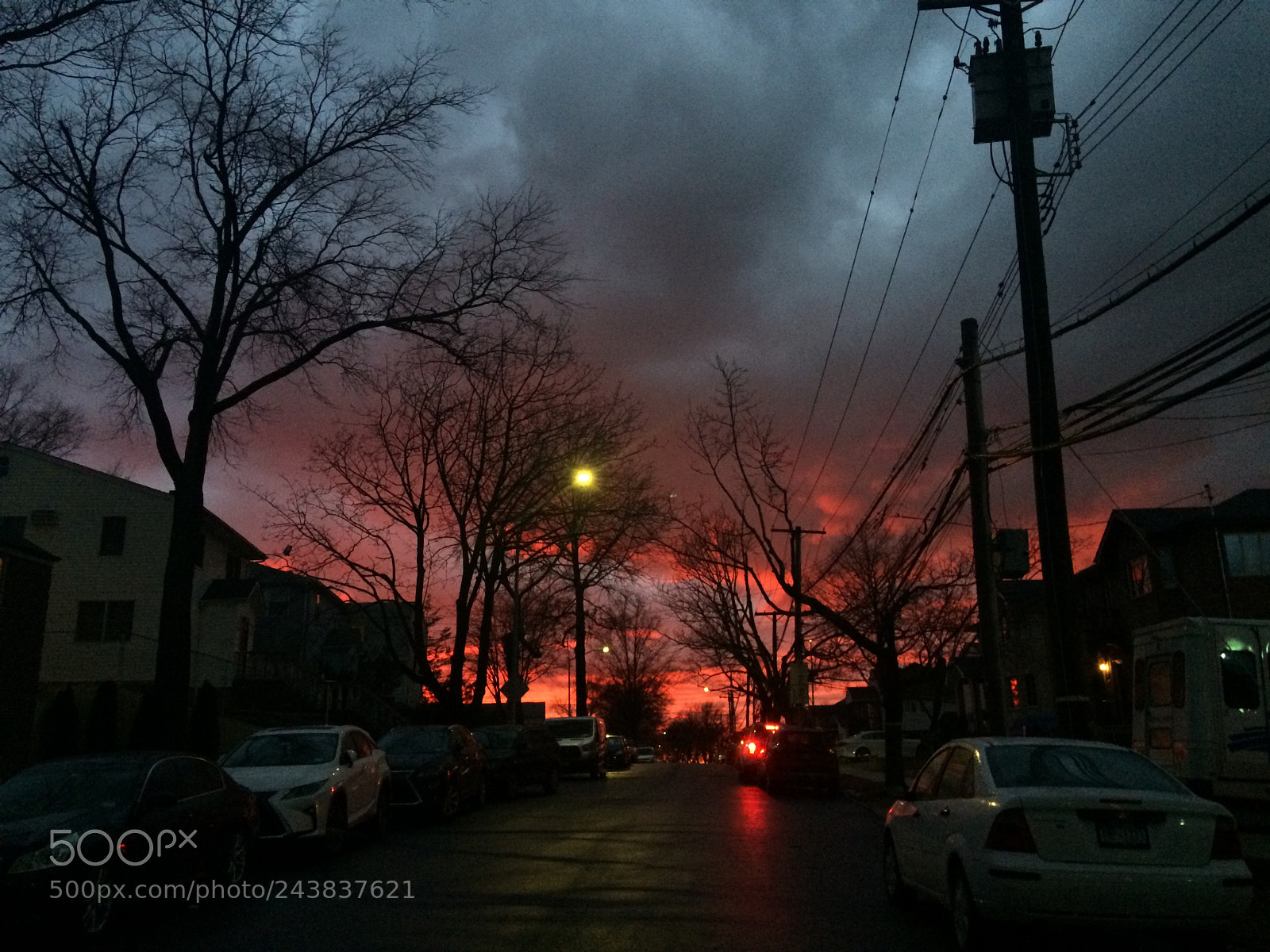 Apple iPhone 5s sample photo. Sunset in new york photography