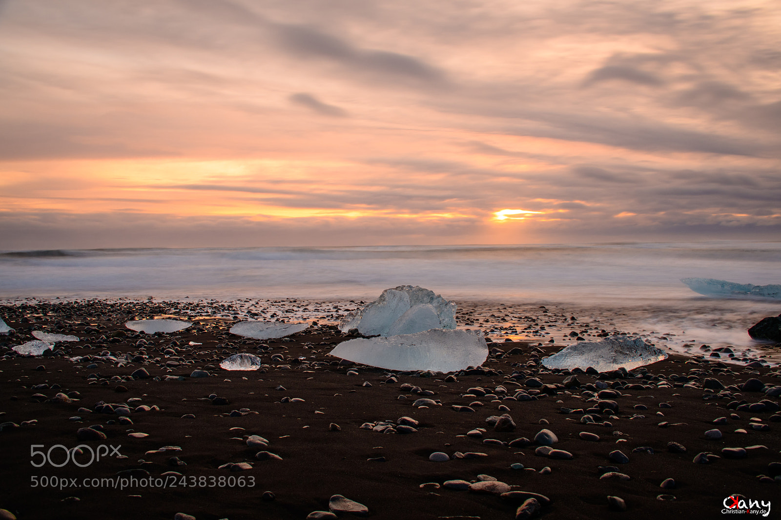 Nikon D7500 sample photo. Ice beatch at noon photography