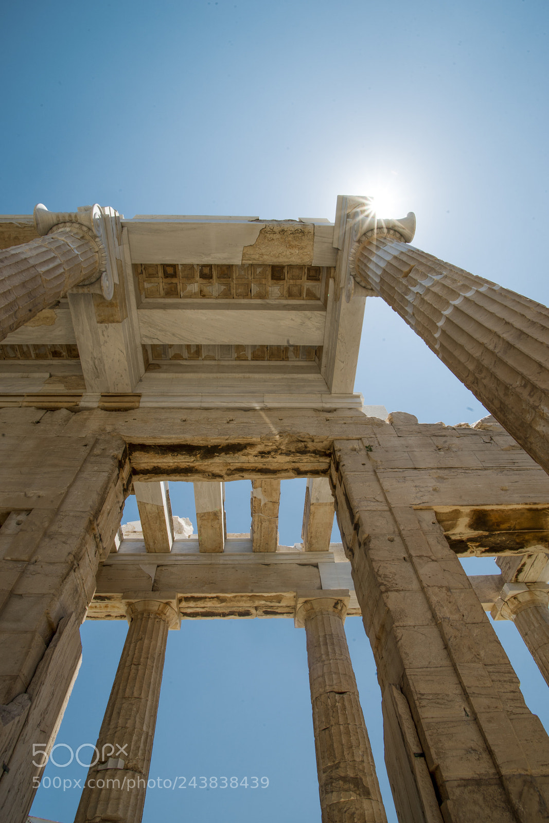 Sony a99 II sample photo. Part of parthenon photography