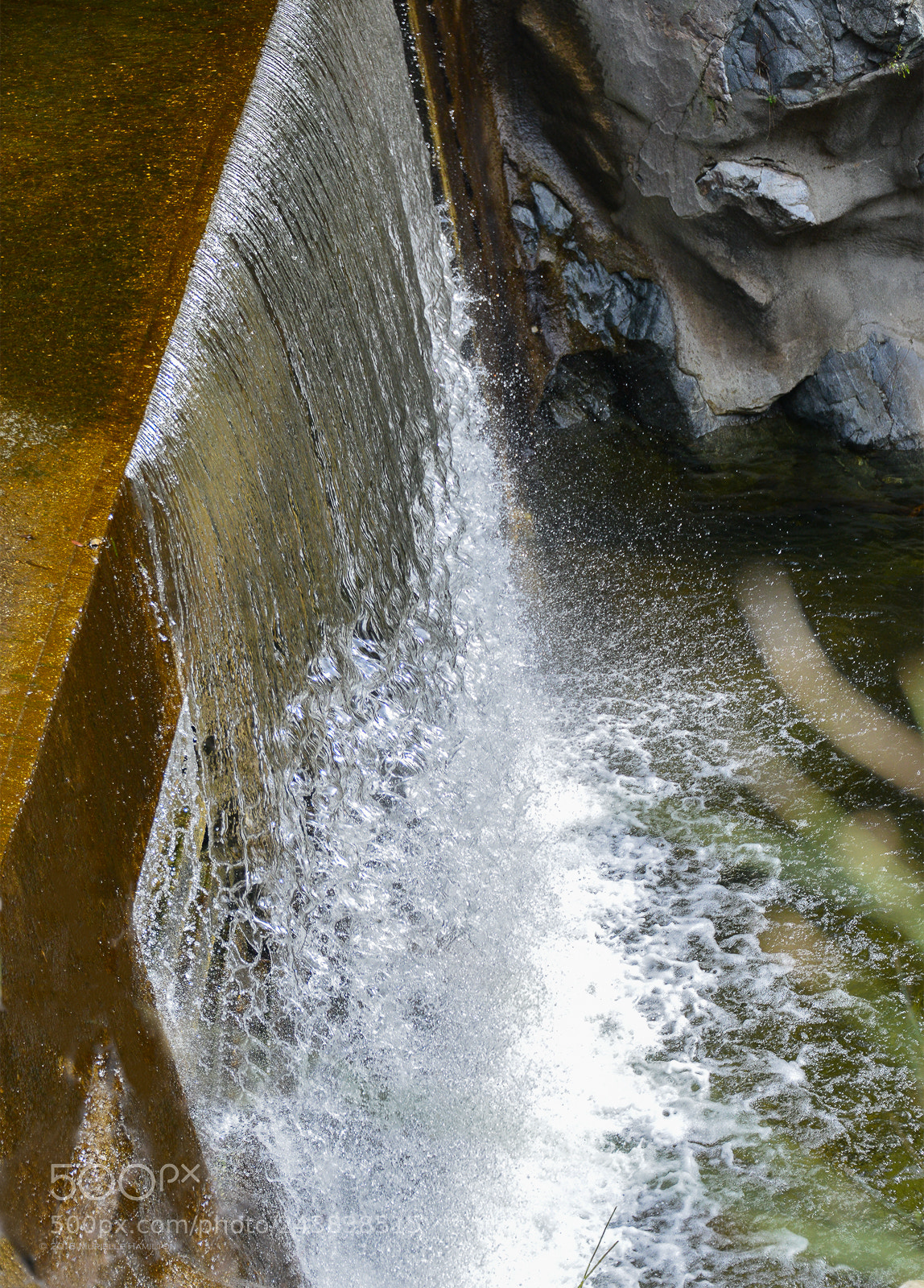 Nikon D800 sample photo. Water hair photography