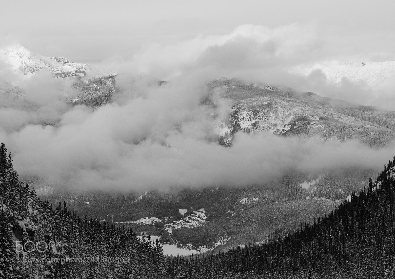 Canon EOS 50D sample photo. Cloudy mountain photography