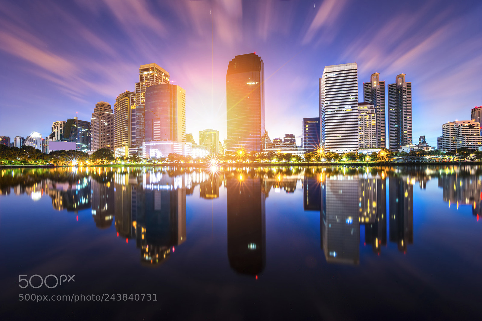 Nikon D800 sample photo. Bangkok panorama ,aerial view photography