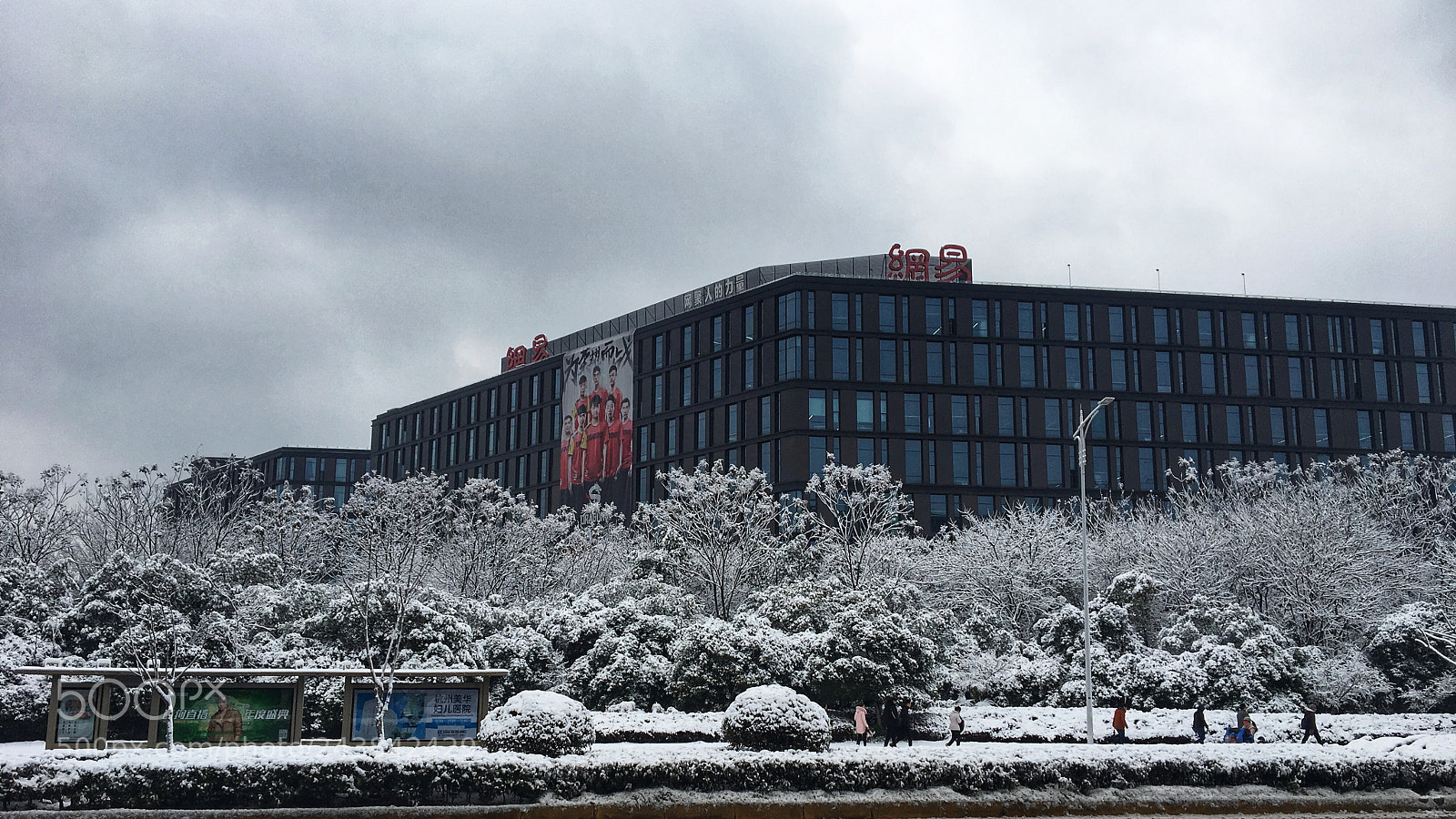Apple iPhone 6s sample photo. Snow in hangzhou photography