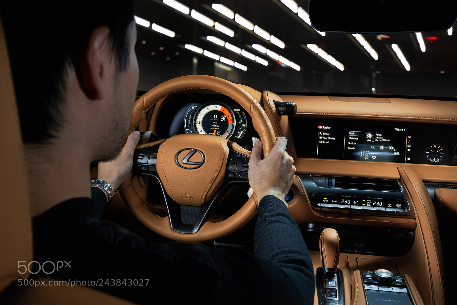Sony a7R sample photo. Lc500 interior photography