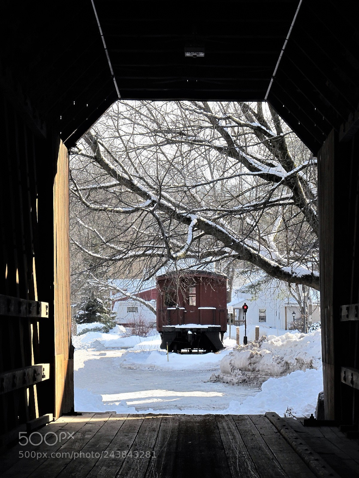 Canon PowerShot SX130 IS sample photo. Caboose photography