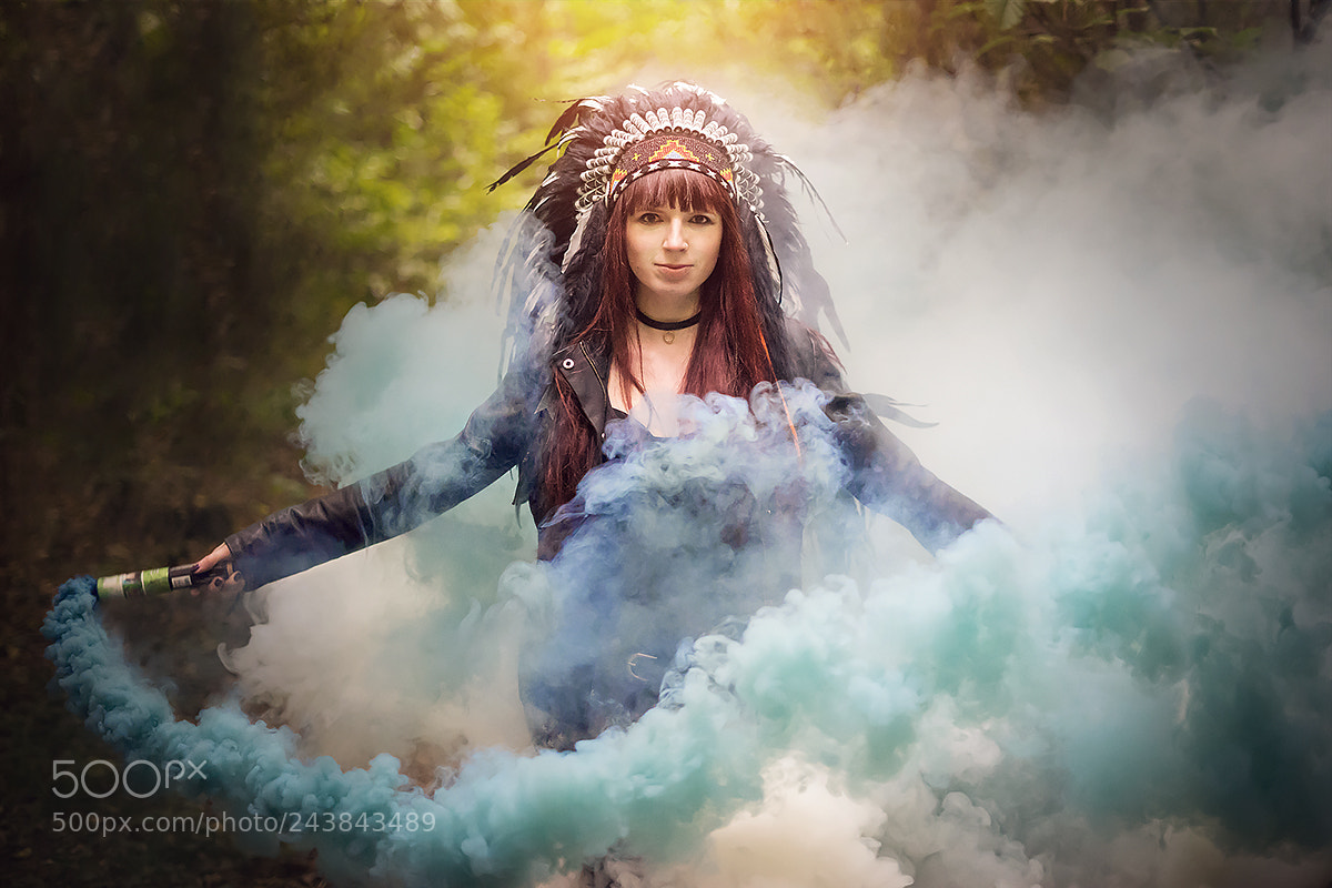 Sony a7 sample photo. Smoke photography