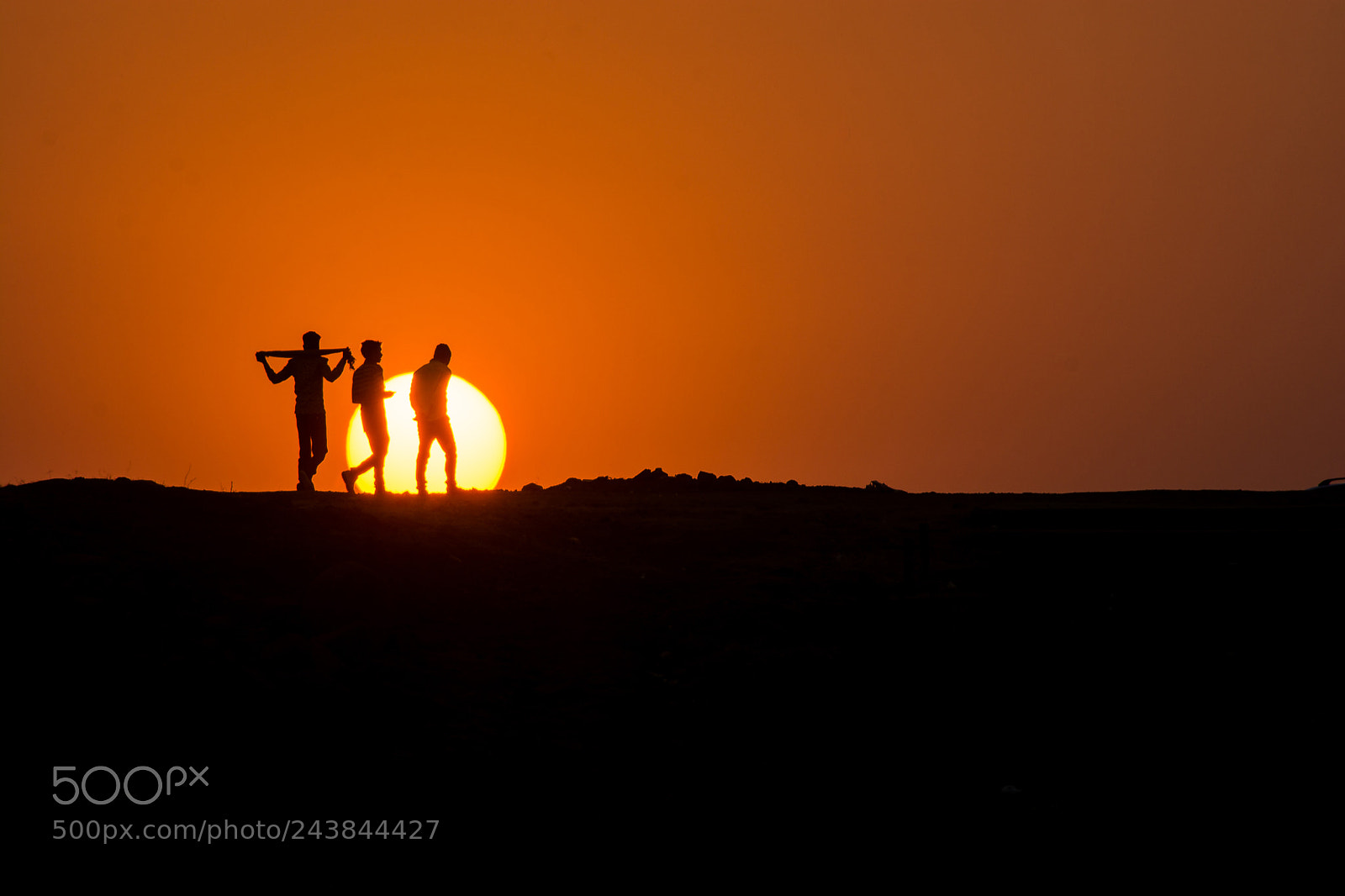 Nikon D7100 sample photo. Walking into the sunset photography