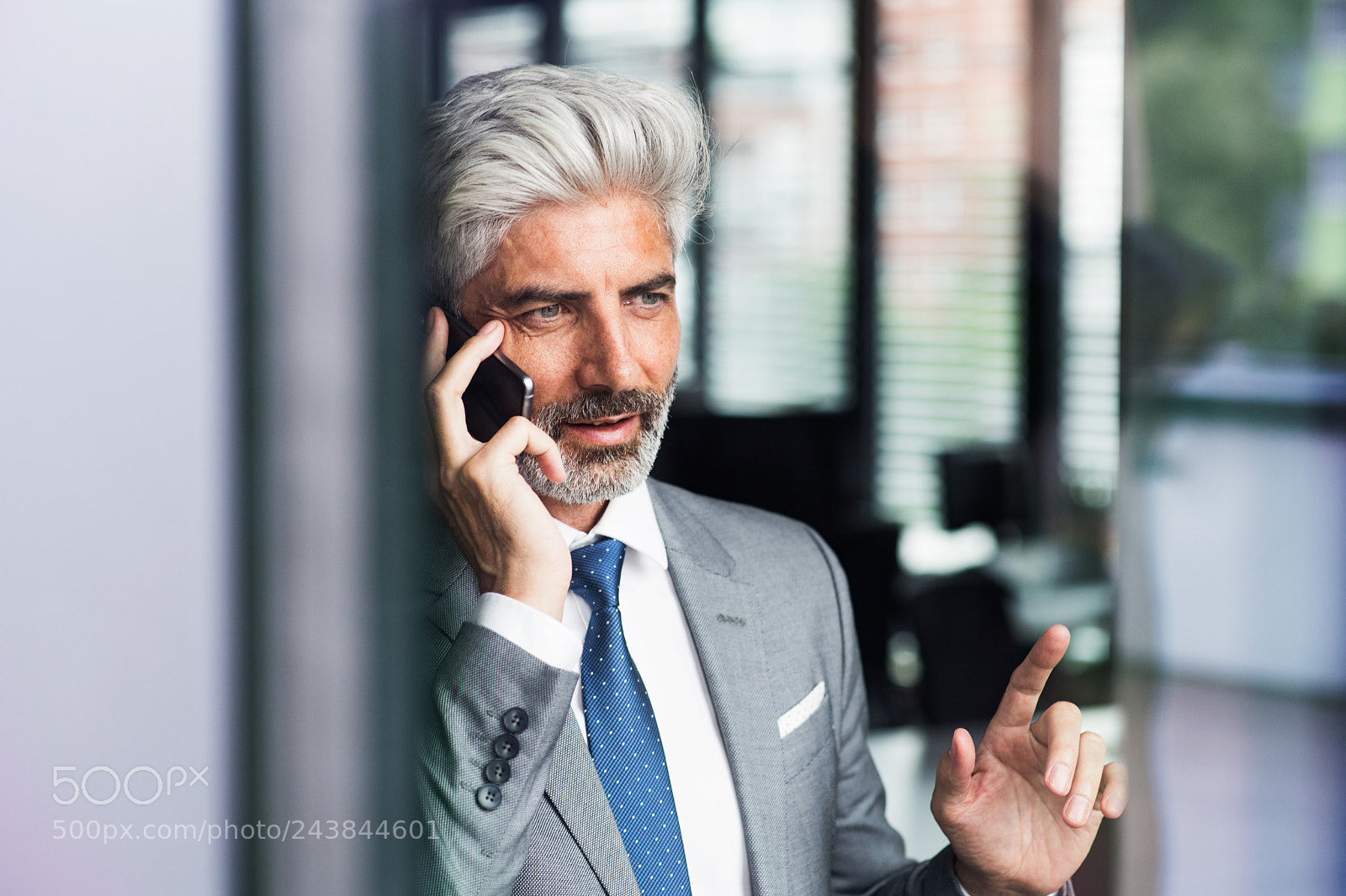 Nikon D5 sample photo. Mature businessman with smartphone photography
