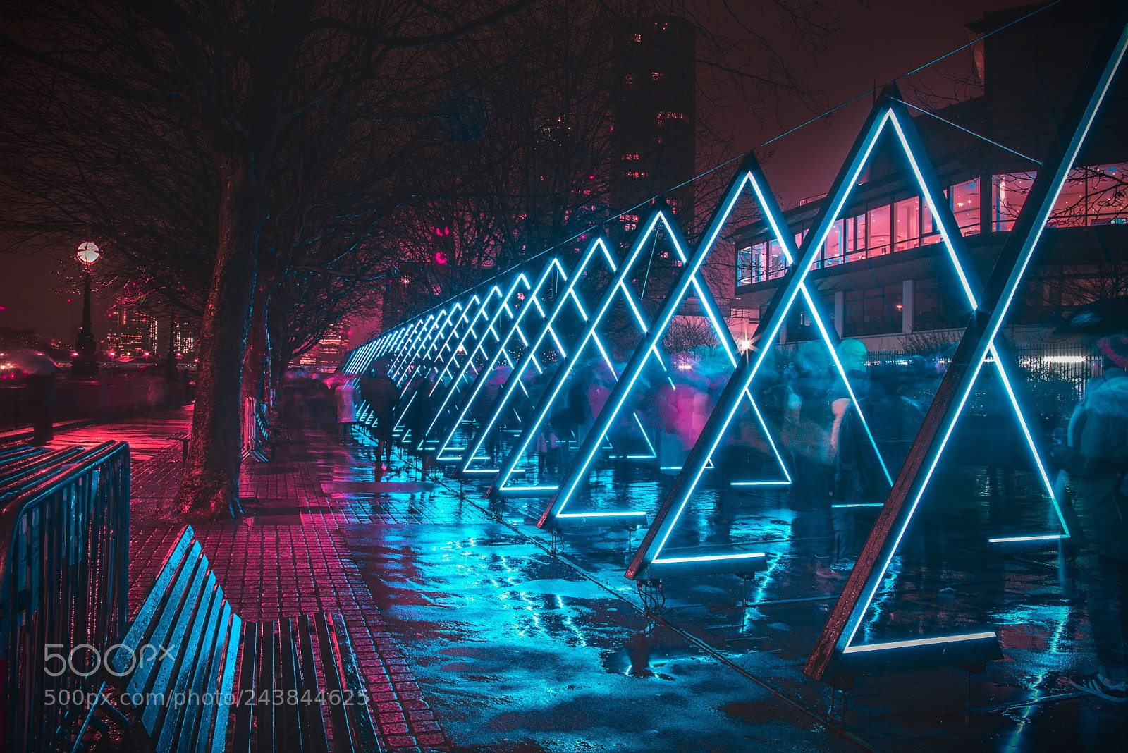 Nikon D600 sample photo. London lumiere 2018 photography