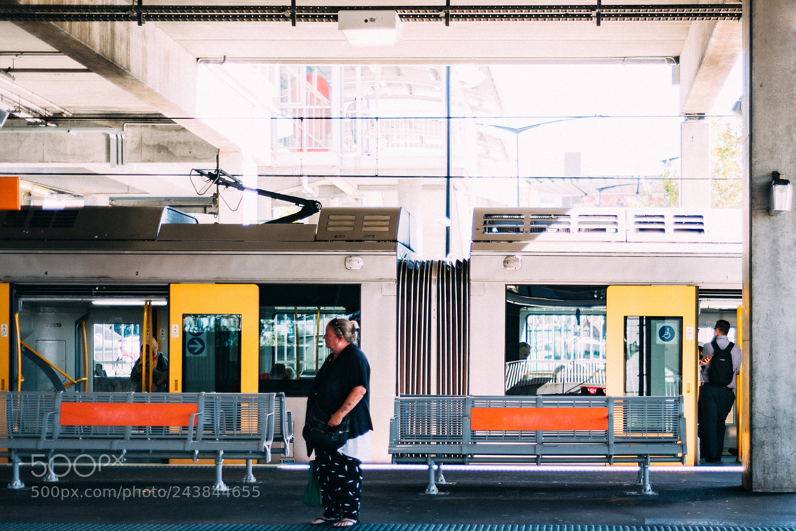 Nikon D810 sample photo. Rolling stock photography