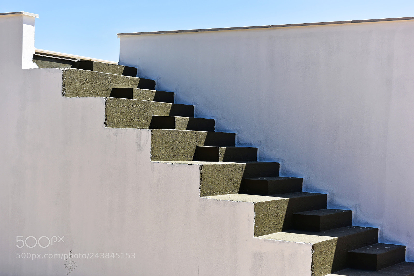 Nikon D810 sample photo. Oblique perspective stairway to photography
