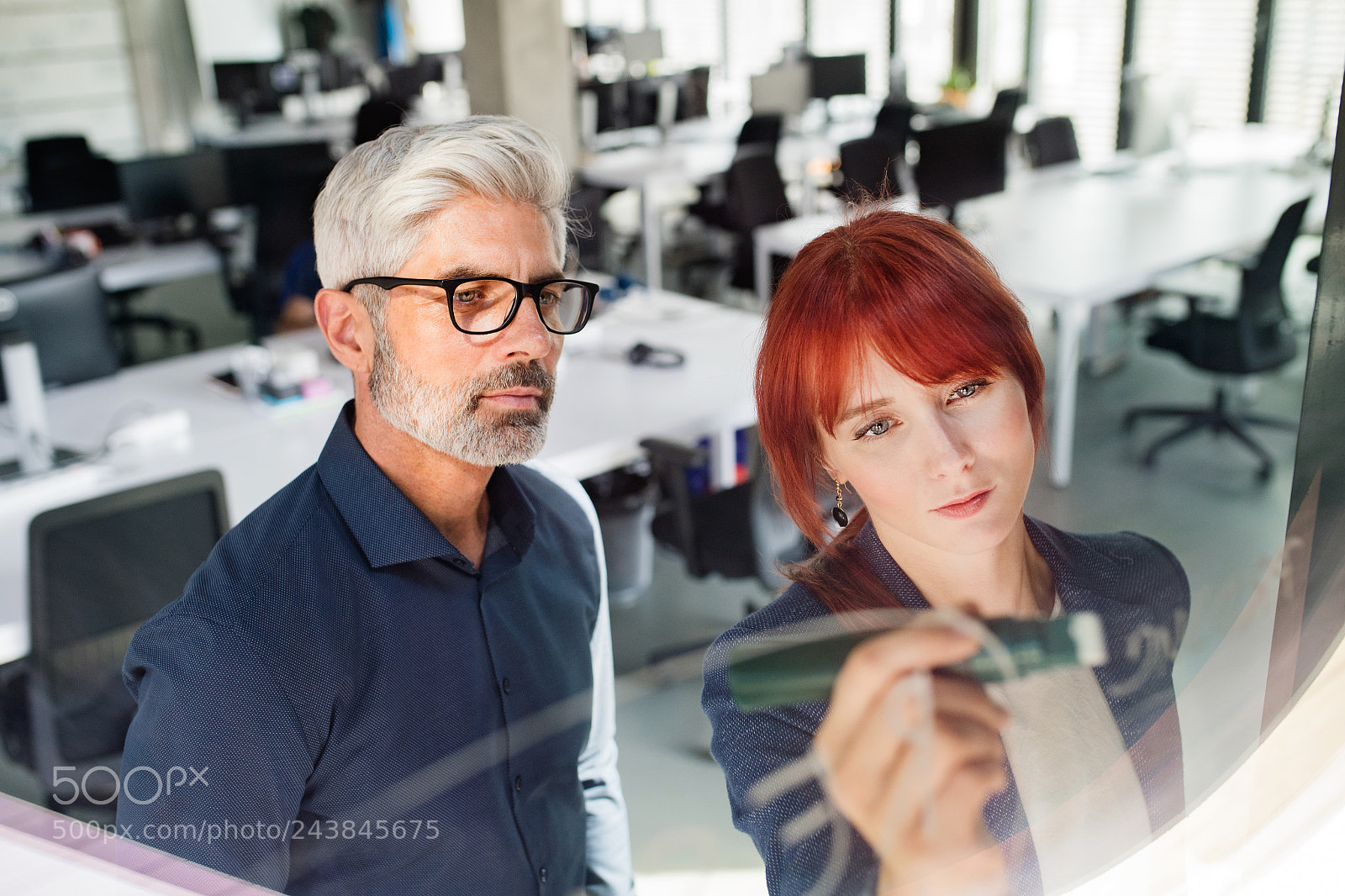 Nikon D5 sample photo. Mature businessman and young photography