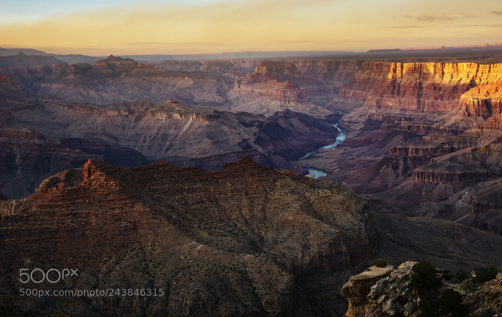 Nikon D7100 sample photo. Grand canyon sunset photography