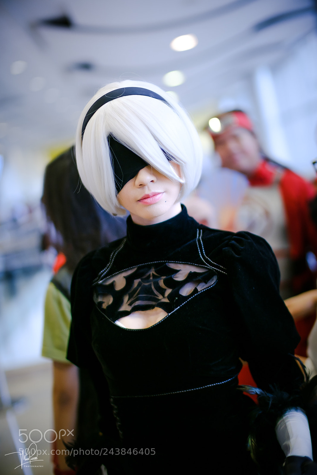 Fujifilm X-T2 sample photo. 2b cosplay photography