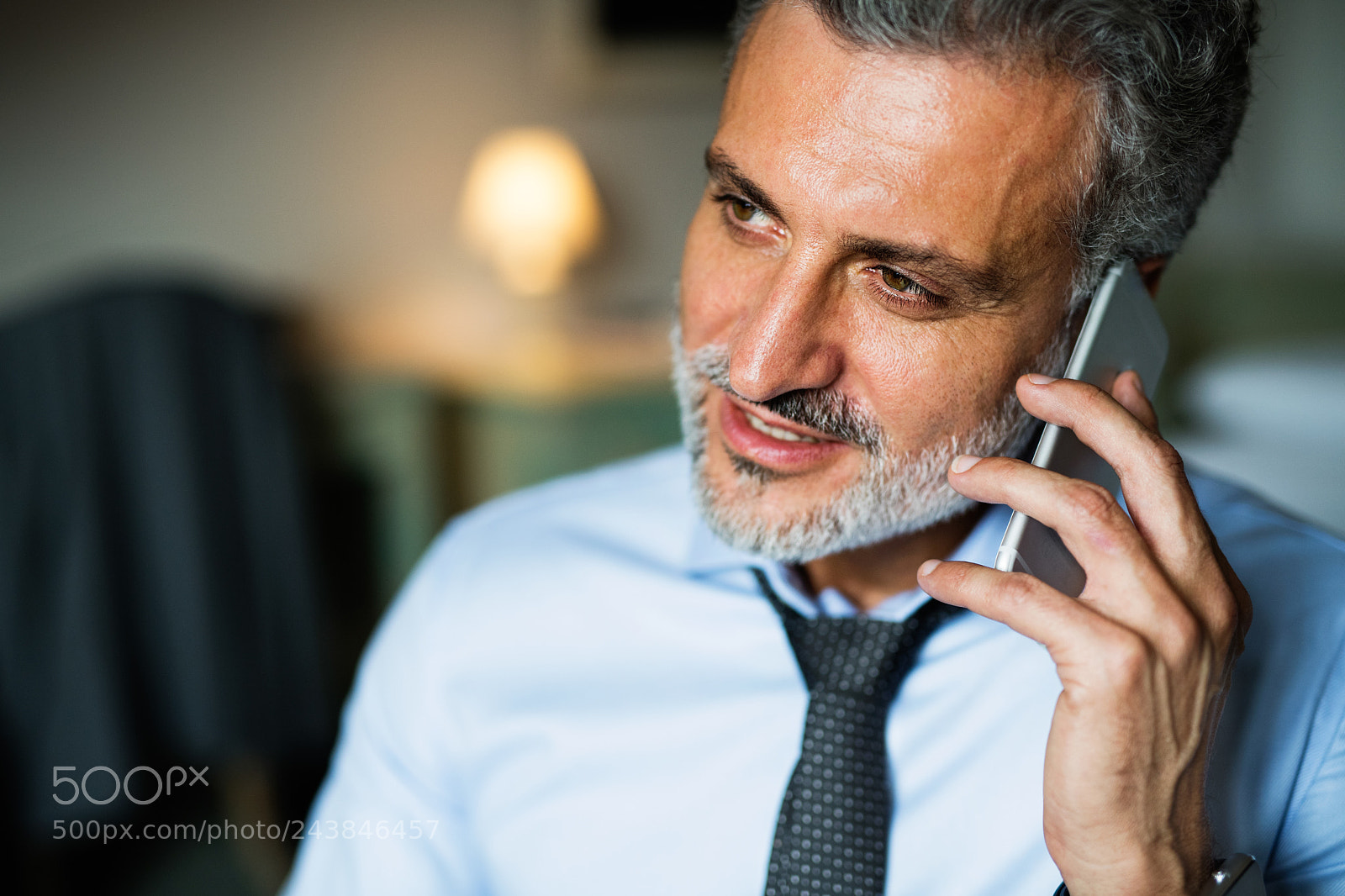 Nikon D5 sample photo. Mature businessman with smartphone photography
