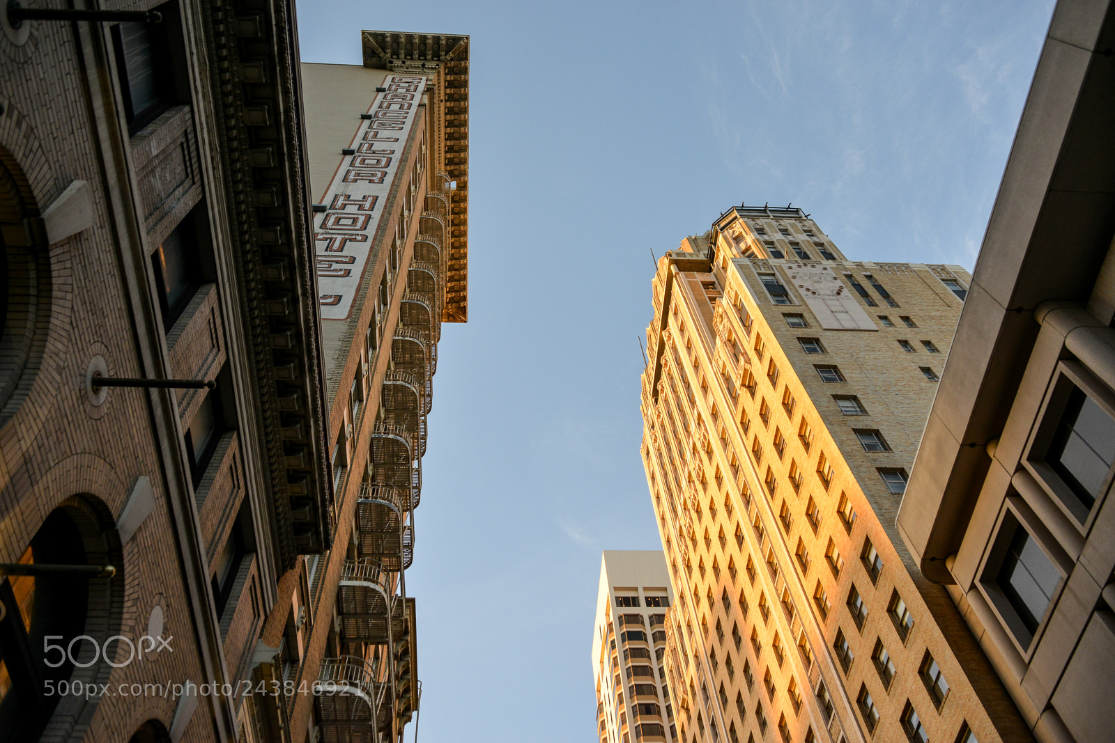 Nikon D800 sample photo. The building with golden photography