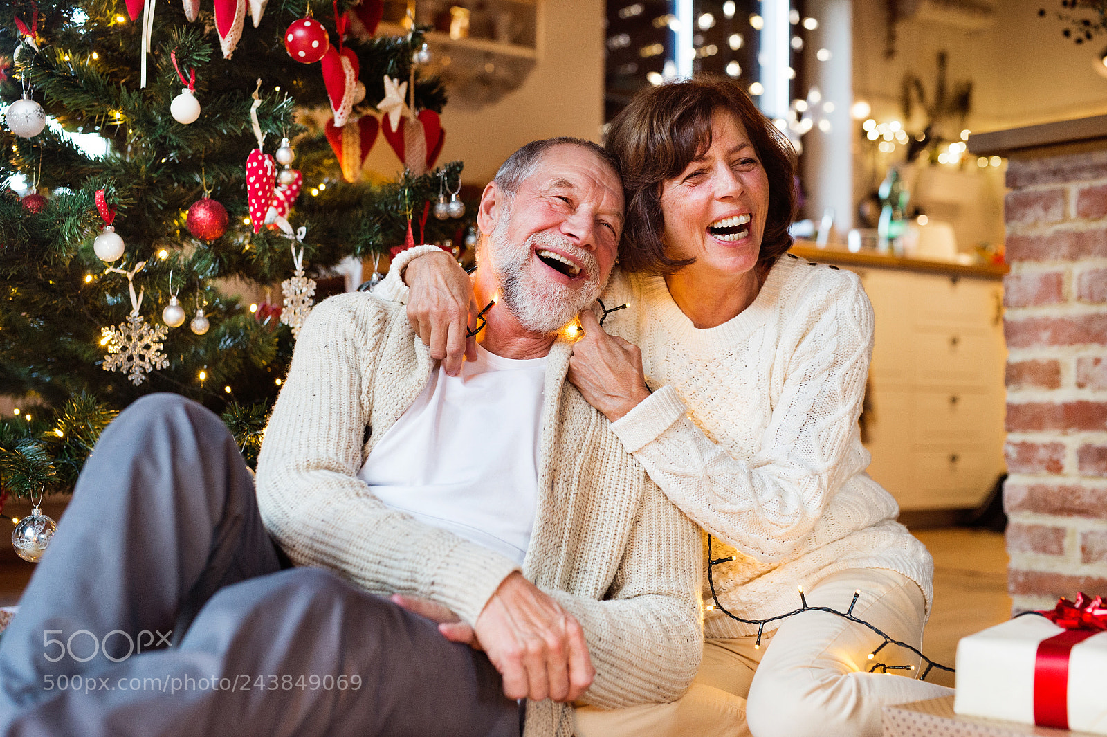 Nikon D4S sample photo. Senior couple in front photography