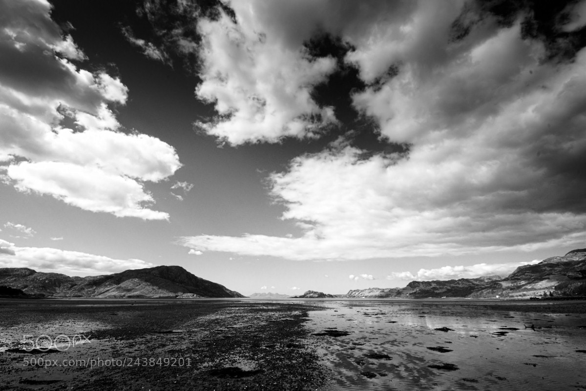 Sony SLT-A58 sample photo. Loch nevis beach photography