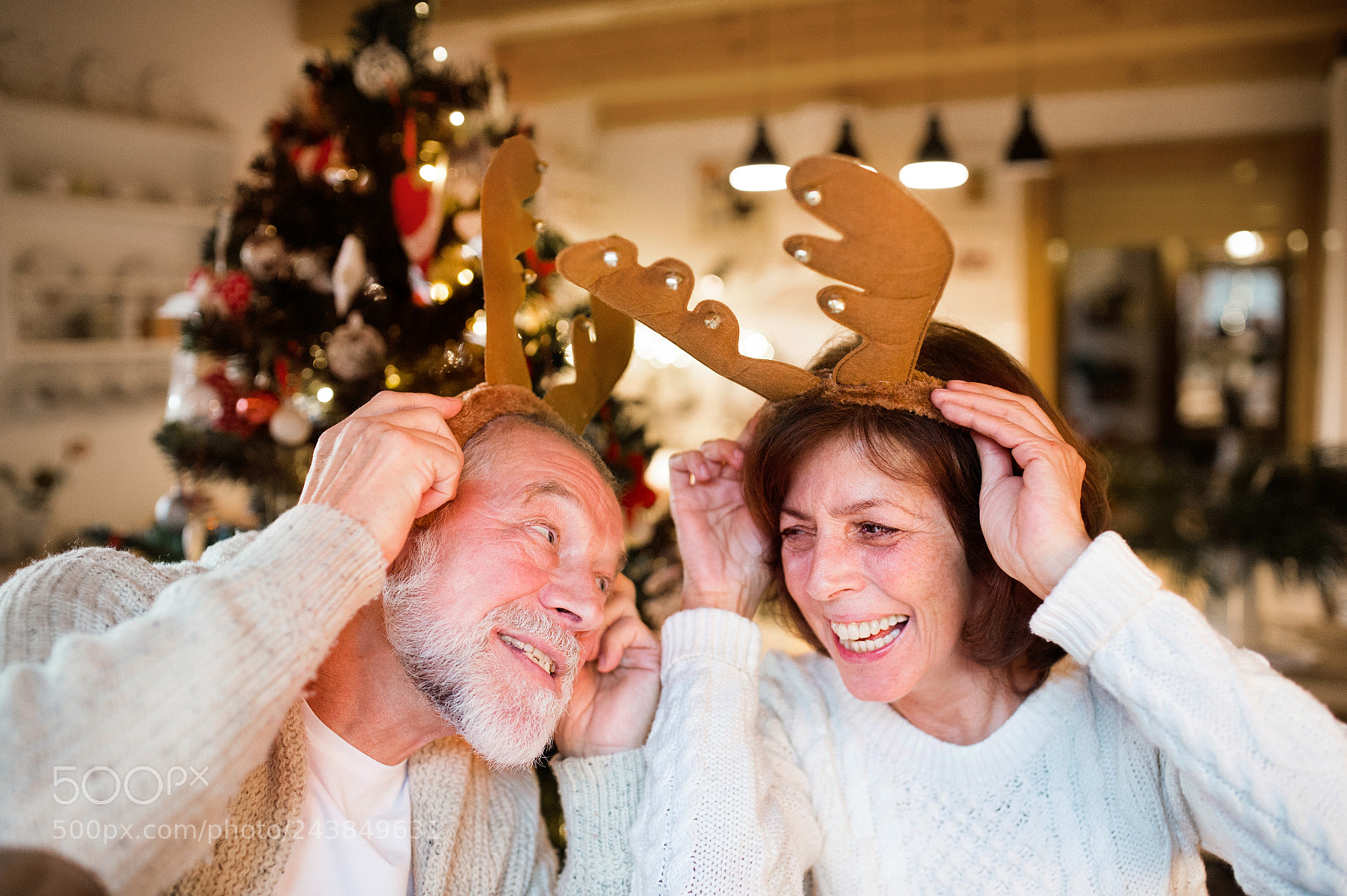 Nikon D4S sample photo. Senior couple in front photography