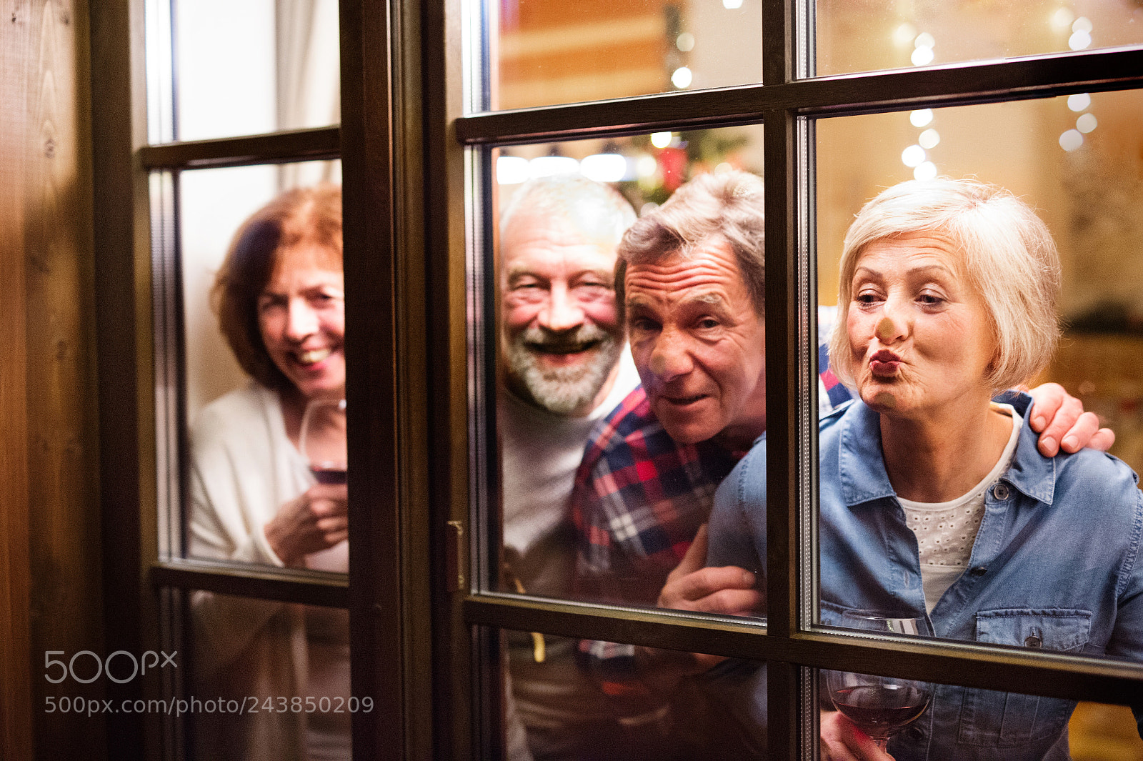 Nikon D4S sample photo. Senior friends with wine photography