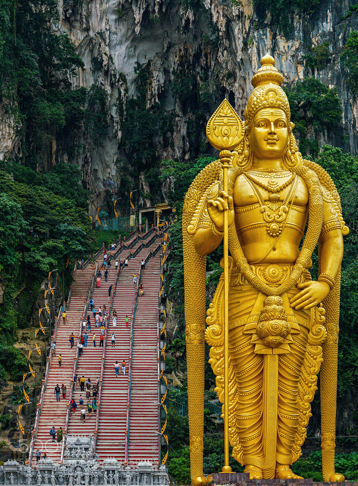 Sony a7R II sample photo. Batu caves entrance photography