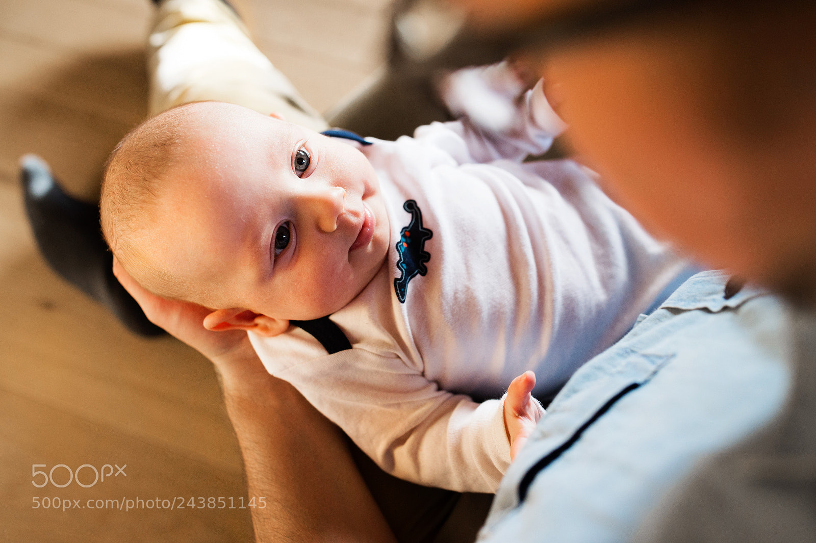 Nikon D4S sample photo. Unrecognizable father with baby photography