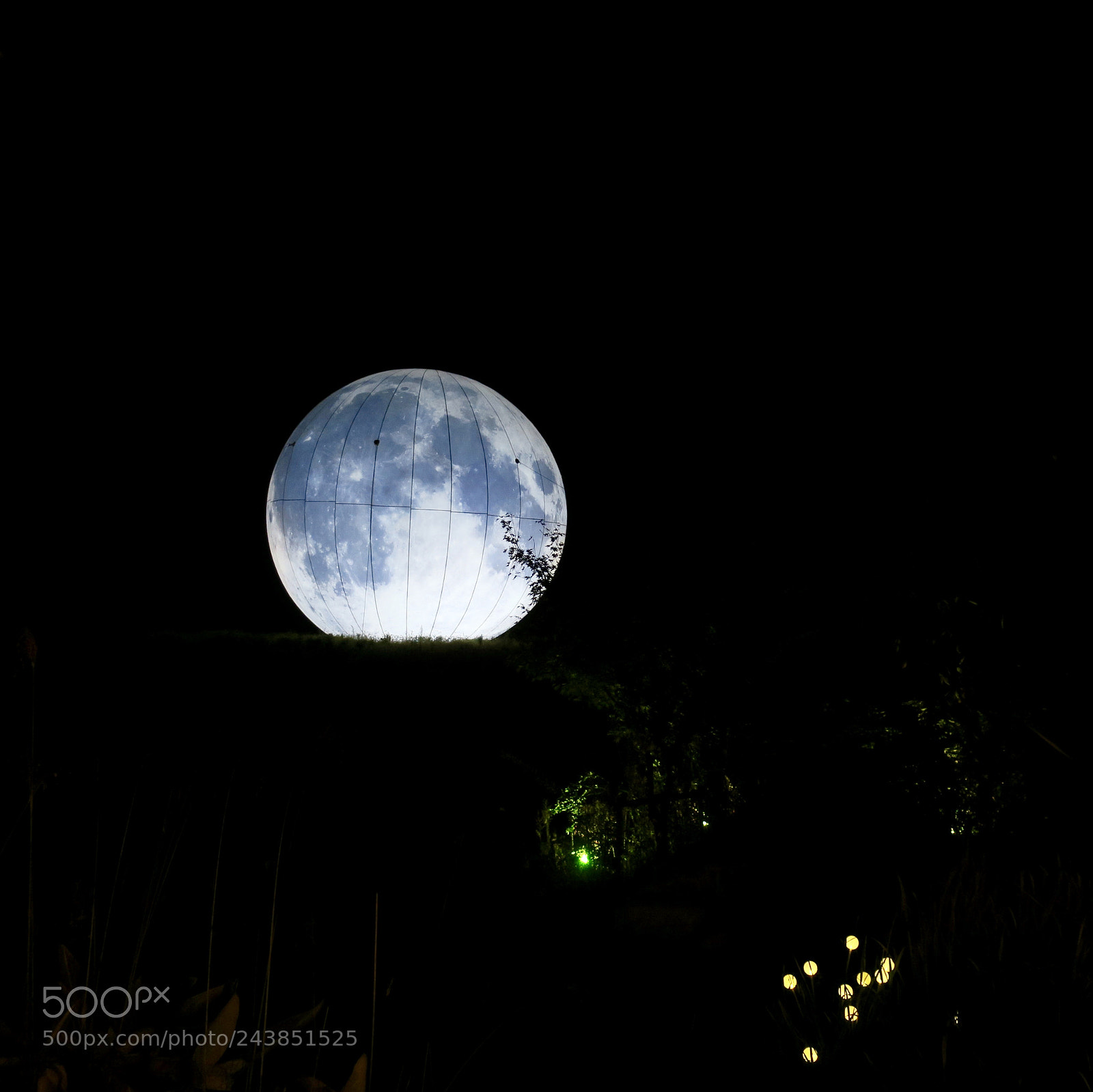 Canon PowerShot G9 X sample photo. Fake moon photography
