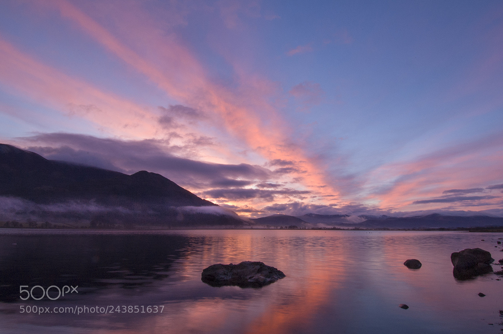 Nikon D70 sample photo. Bassenthwaite early morning photography