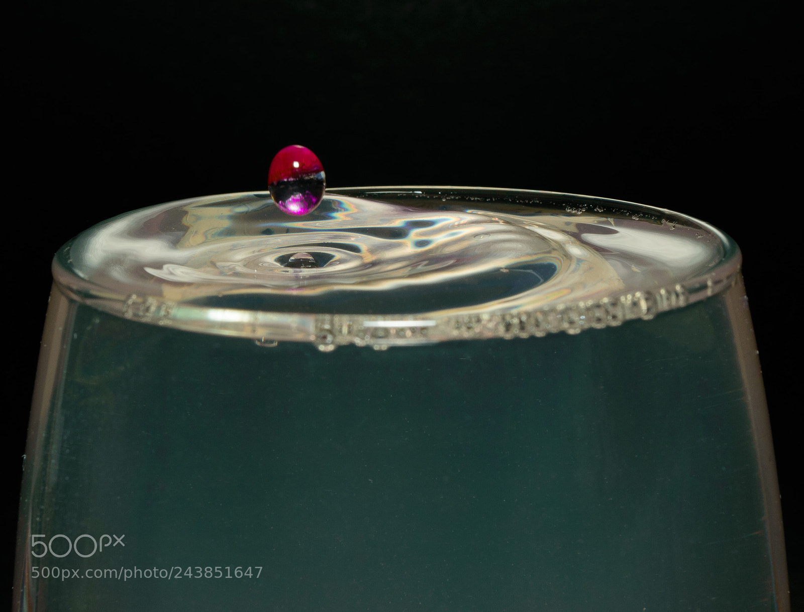 Nikon D3200 sample photo. Drop photography