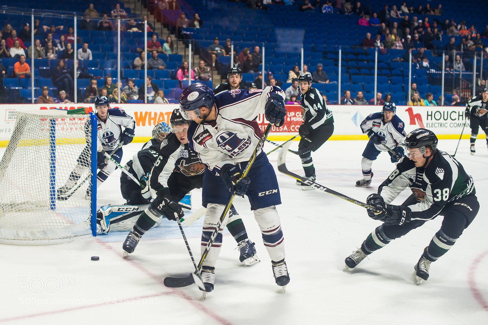 Nikon D610 sample photo. Tulsa oilers photography