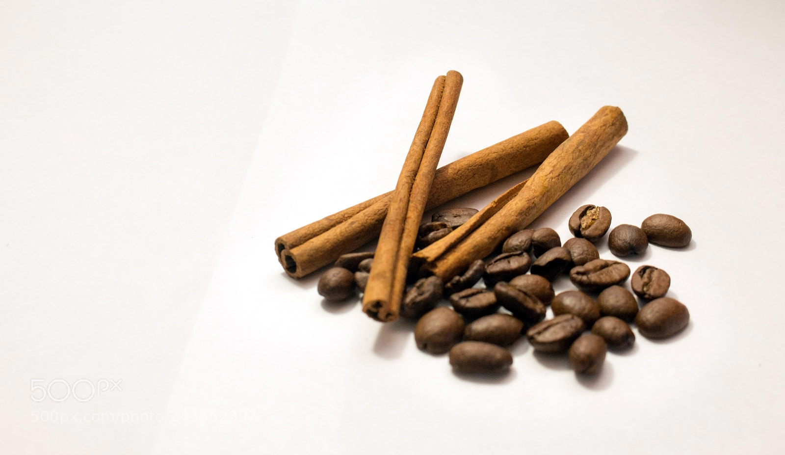 Canon EOS 100D (EOS Rebel SL1 / EOS Kiss X7) sample photo. Cinnamon and coffee beans photography