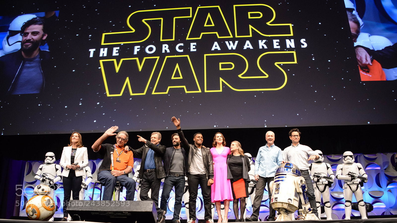 Nikon D610 sample photo. Star wars celebration cast photography
