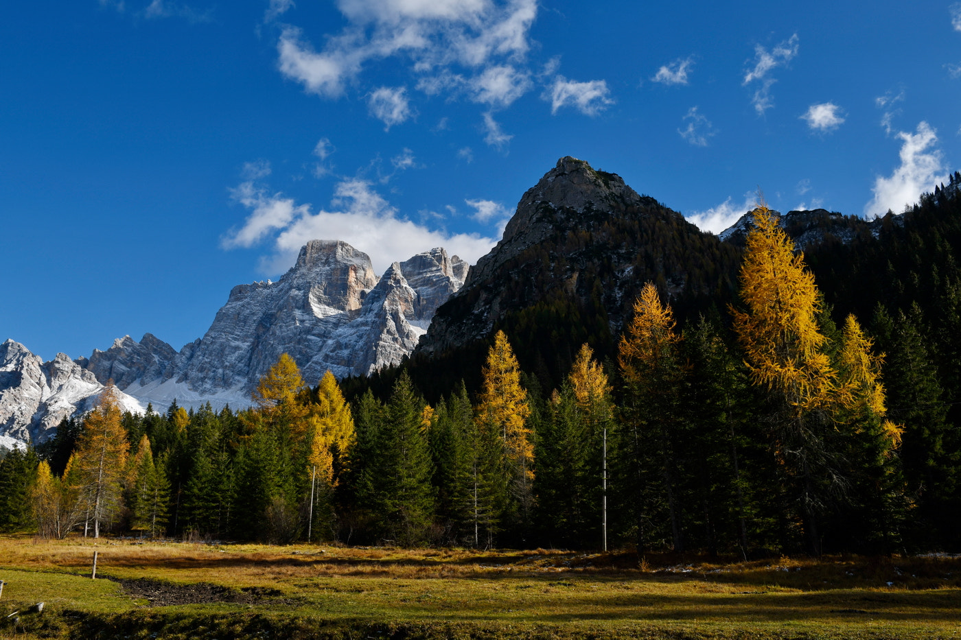 Nikon AF-S Nikkor 24-70mm F2.8G ED sample photo. Autumn dolomites photography