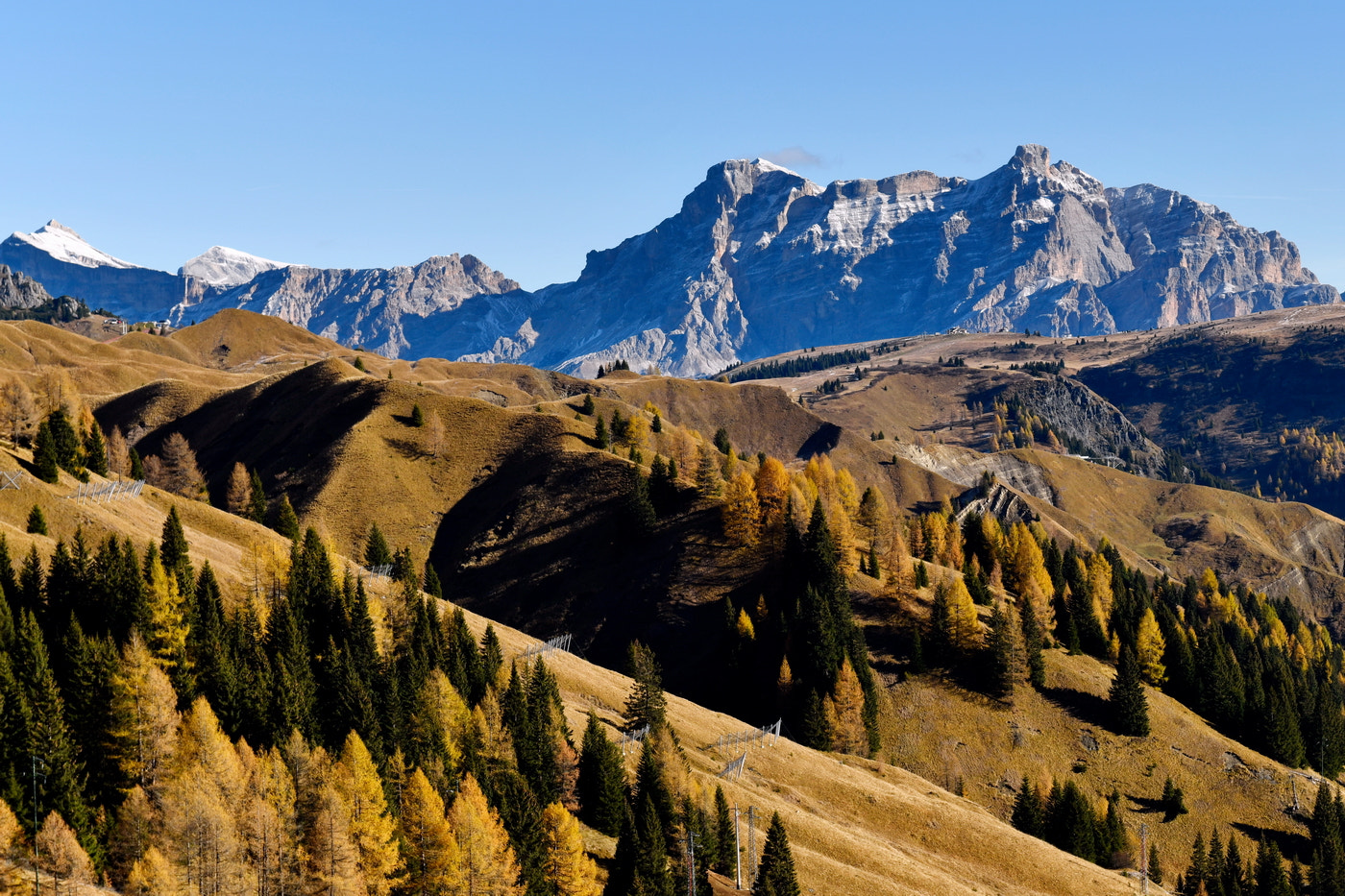 Nikon AF-S Nikkor 24-70mm F2.8G ED sample photo. Autumn dolomites photography