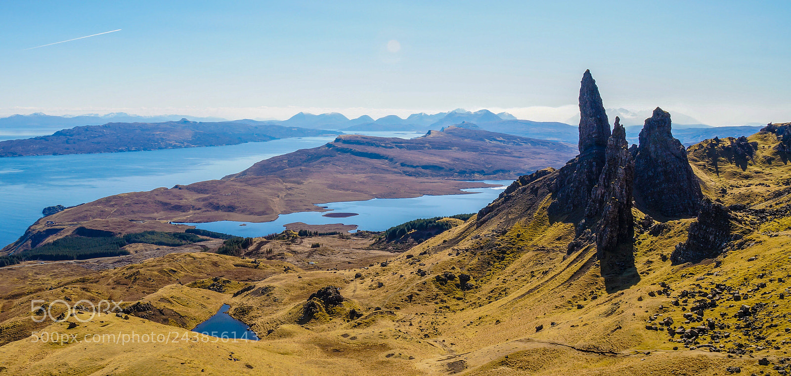 Sony SLT-A57 sample photo. Old man of storr photography
