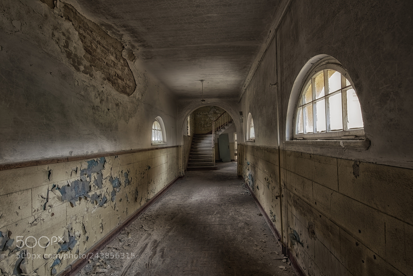 Nikon D810 sample photo. The corridor photography