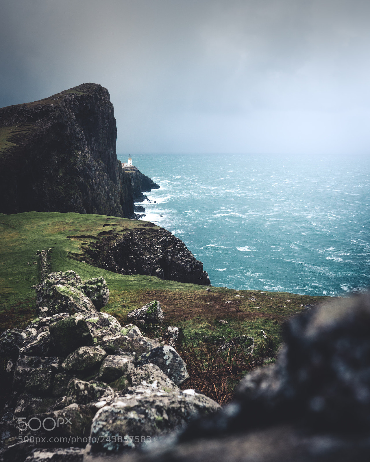 Sony a7 sample photo. Storm at the scottish photography