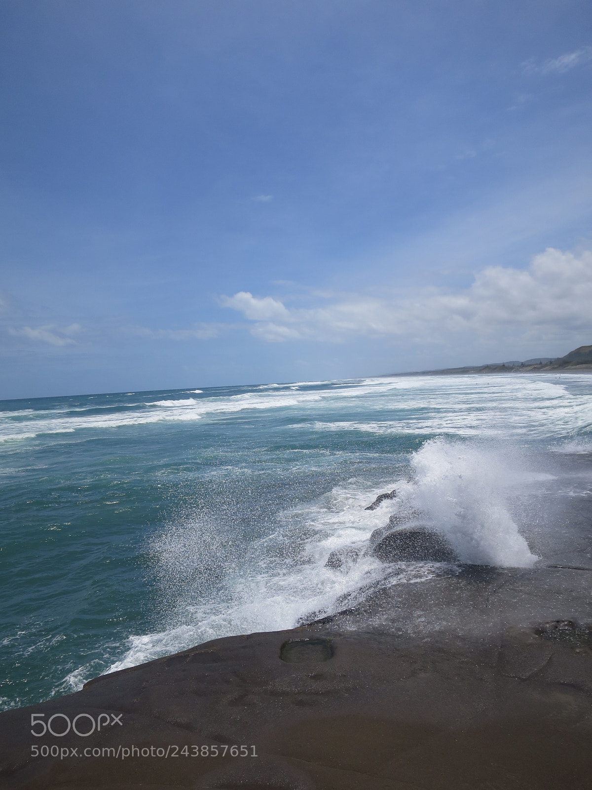 Canon PowerShot S120 sample photo. Muriwai beach, new zealand photography