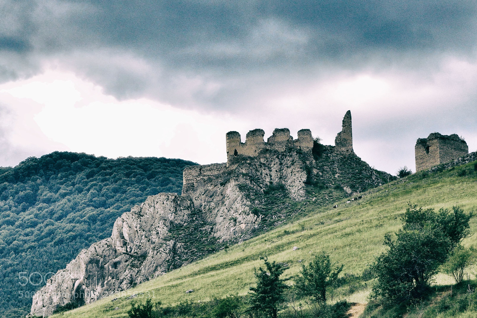 Nikon D3200 sample photo. Ruins photography