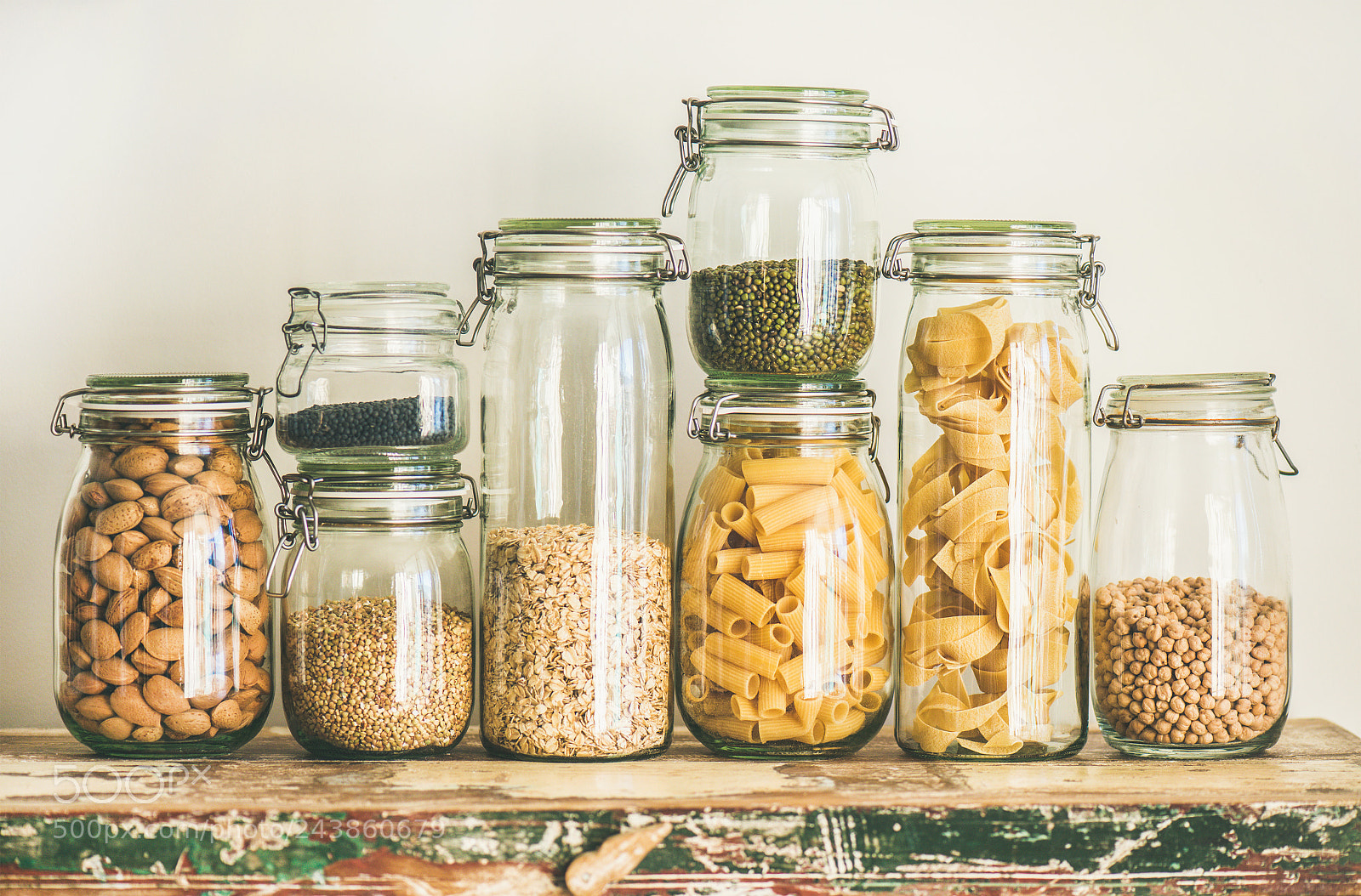 Nikon D610 sample photo. Uncooked cereals, grains, beans photography