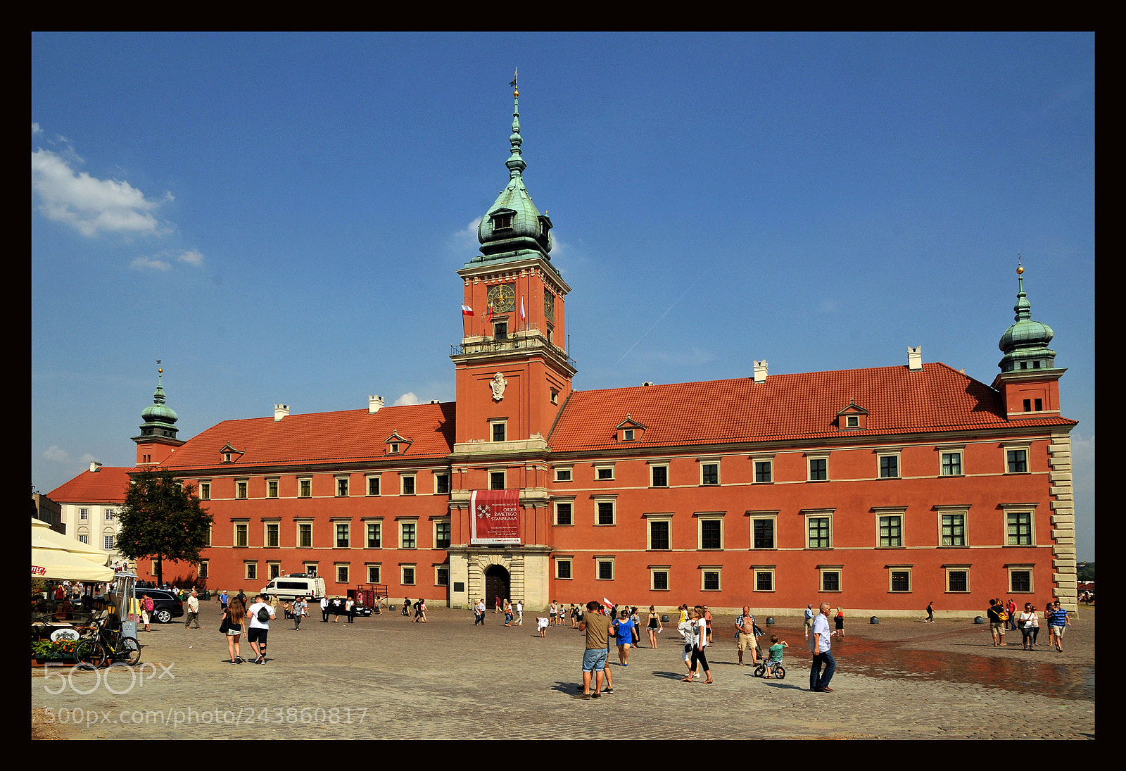 Nikon D300 sample photo. Castle of warsaw photography