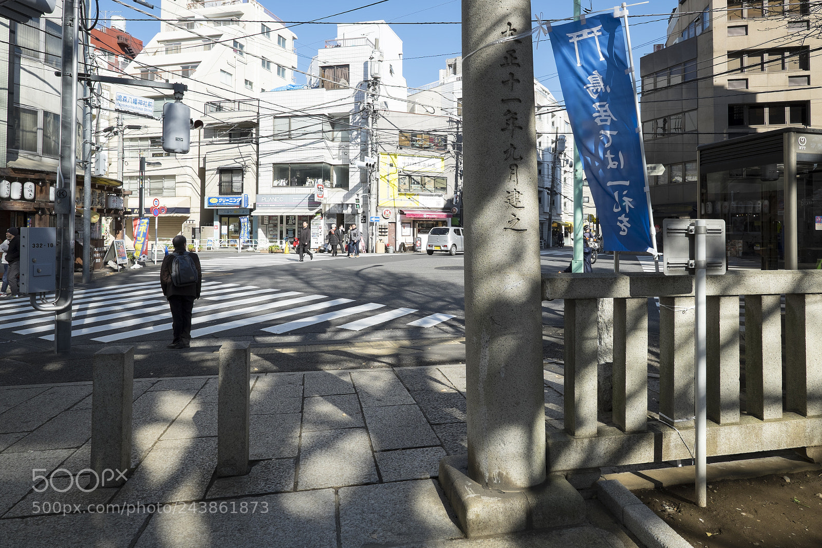 Fujifilm X-T1 sample photo. Tokyo.渋谷区千駄ヶ谷　鳩森八幡神社前 photography