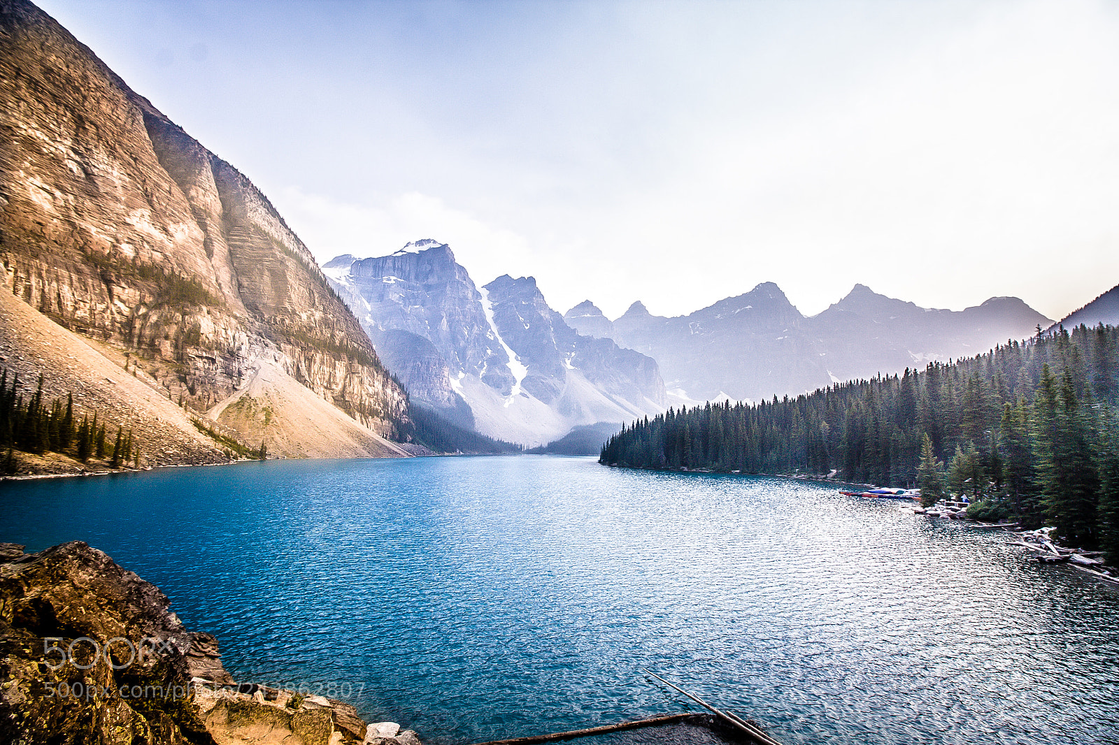 Canon EOS 450D (EOS Rebel XSi / EOS Kiss X2) sample photo. Morraine lake.... holy cow. photography