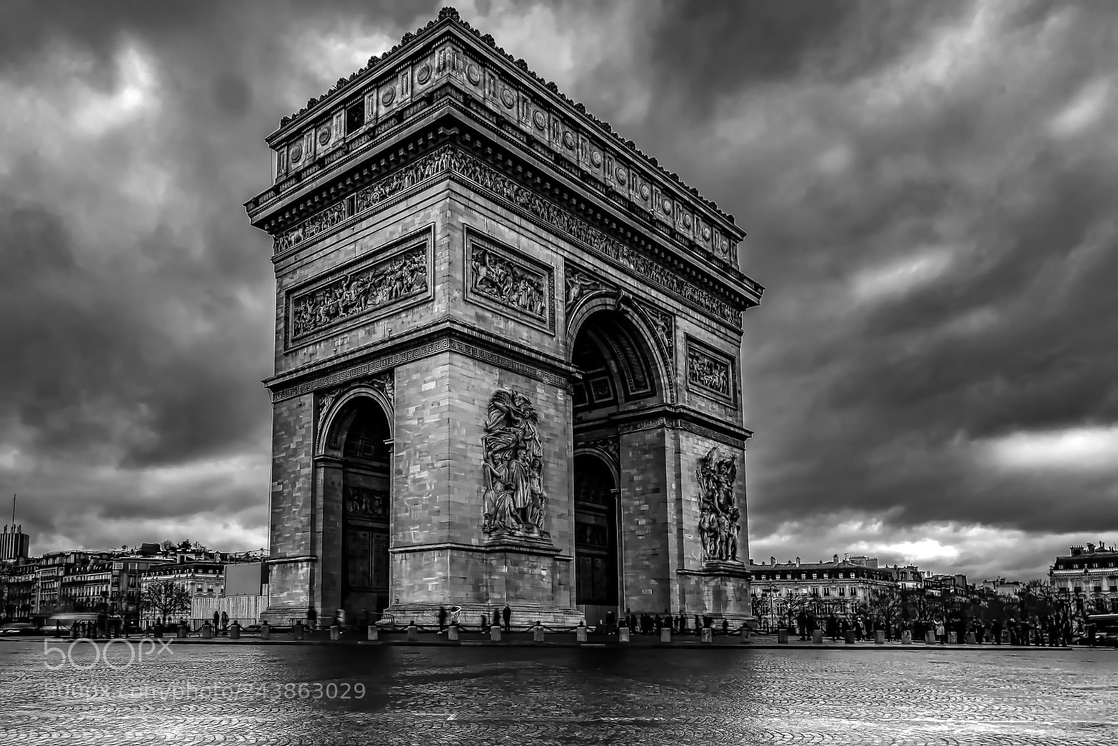 Nikon D500 sample photo. L'arc de triomphe  photography