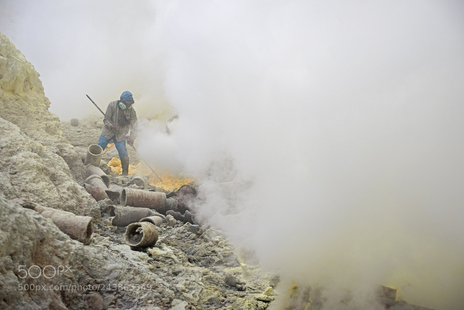 Nikon D810 sample photo. Ijen photography