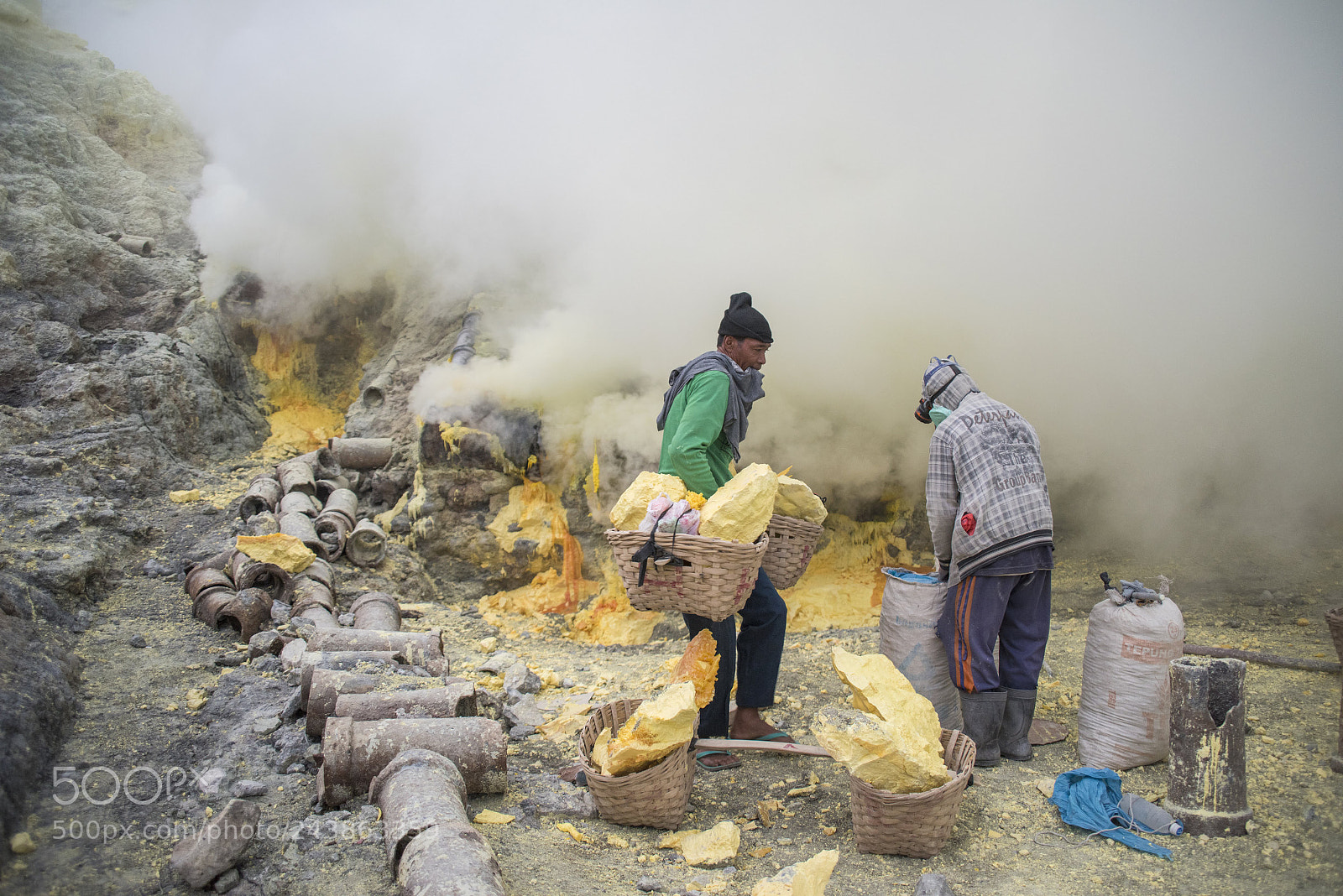 Nikon D810 sample photo. Ijen photography
