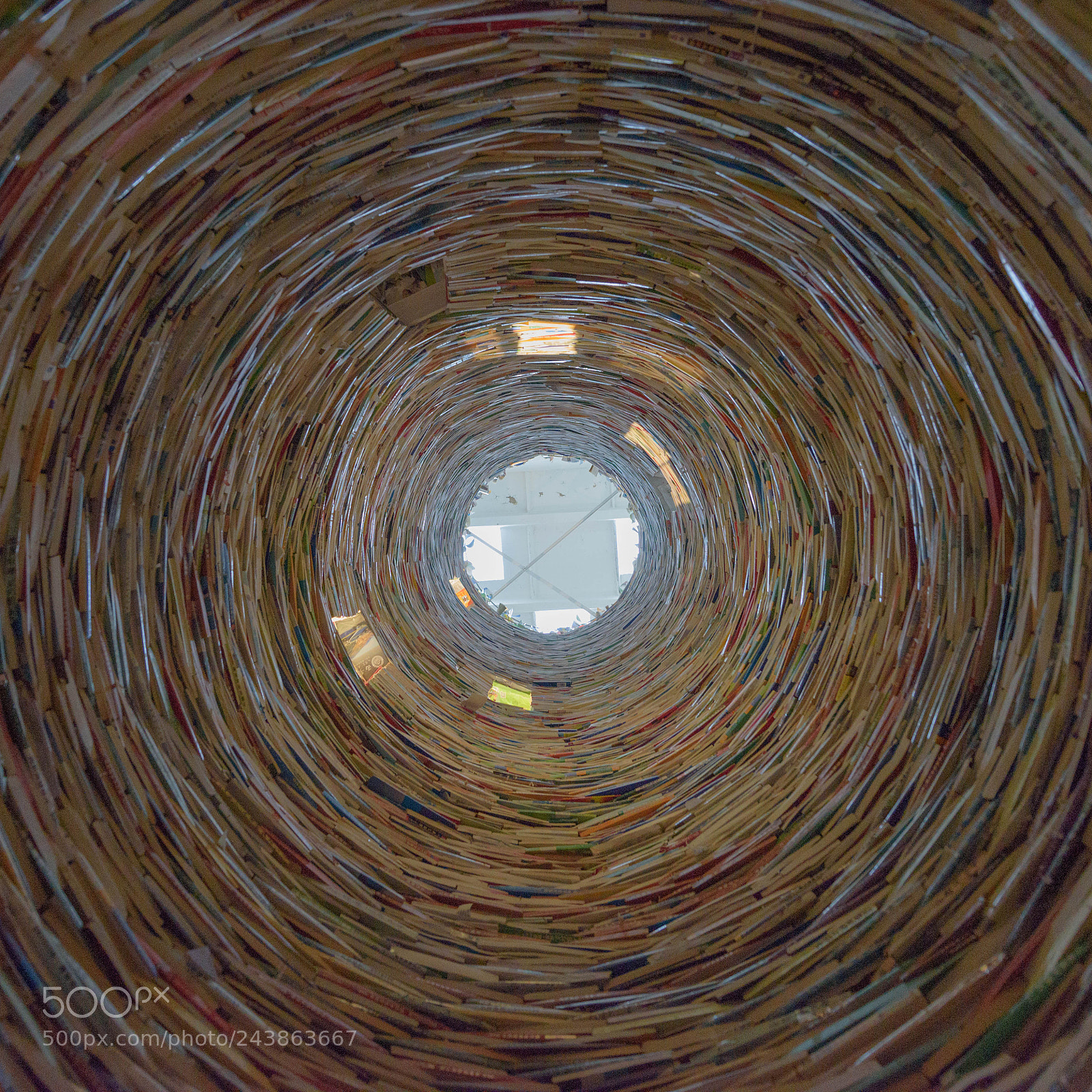 Nikon D810 sample photo. Book tower photography