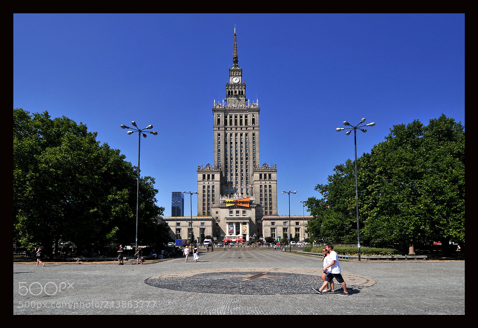 Nikon D300 sample photo. Palace of culture and photography