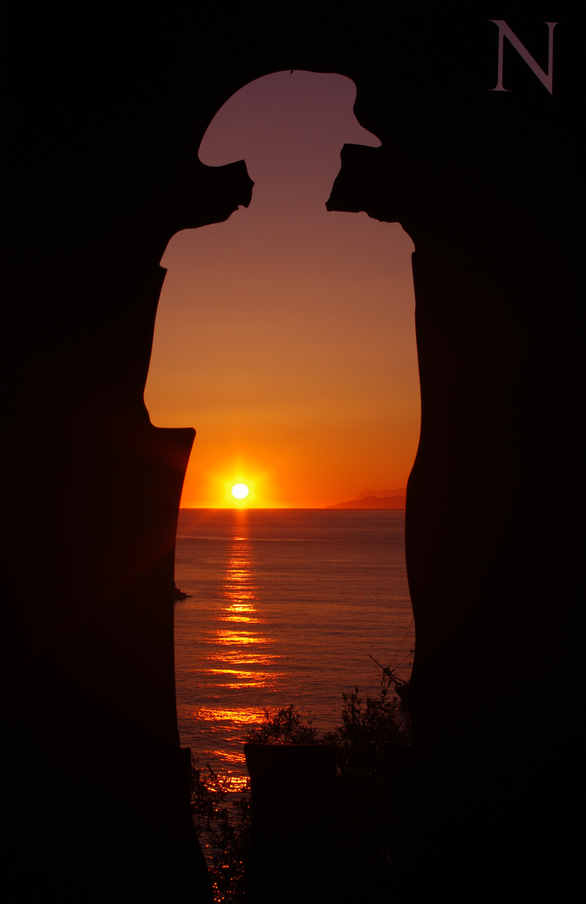 smc PENTAX-DA L 18-55mm F3.5-5.6 sample photo. Tramonto con napoleone photography